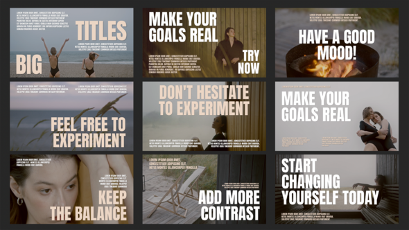 Big Trend Titles Titles template preview