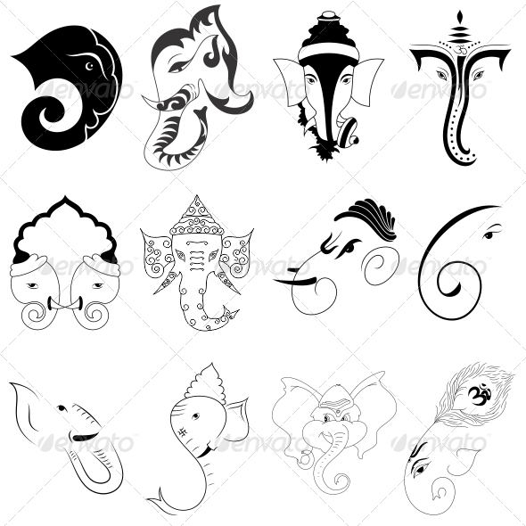 Sri Ganesh, Irezumi, blackandgray, forearm, abziehtattoo, henna, Ganesha,  tattoo Artist, temporary Tattoo, Hinduism | Anyrgb