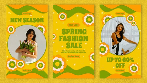 Spring Sales | Instagram Product Promo template preview