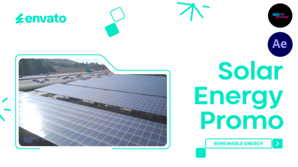 Solar Energy Promo Openers template preview