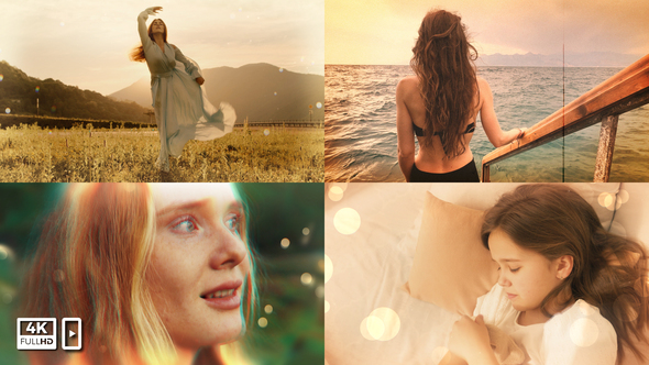 Lovely Memories Overlay Elements template preview