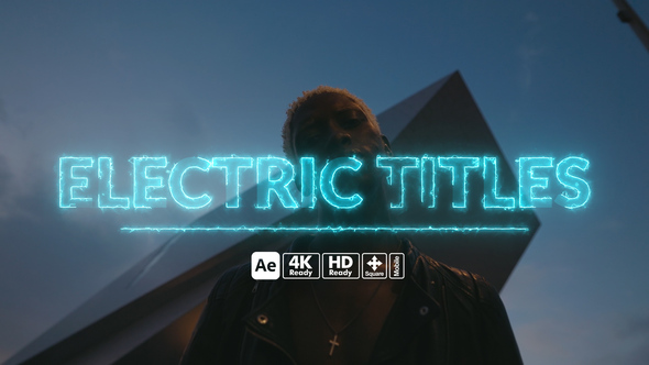 Electric Titles Titles template preview