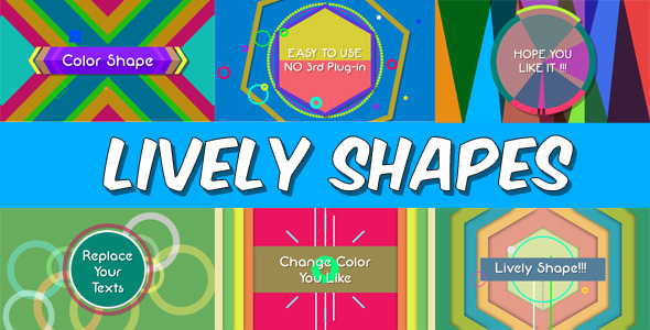 Lively Shapes - VideoHive 4789620
