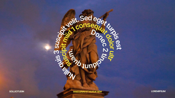 Typography 2.0 Infographics template preview