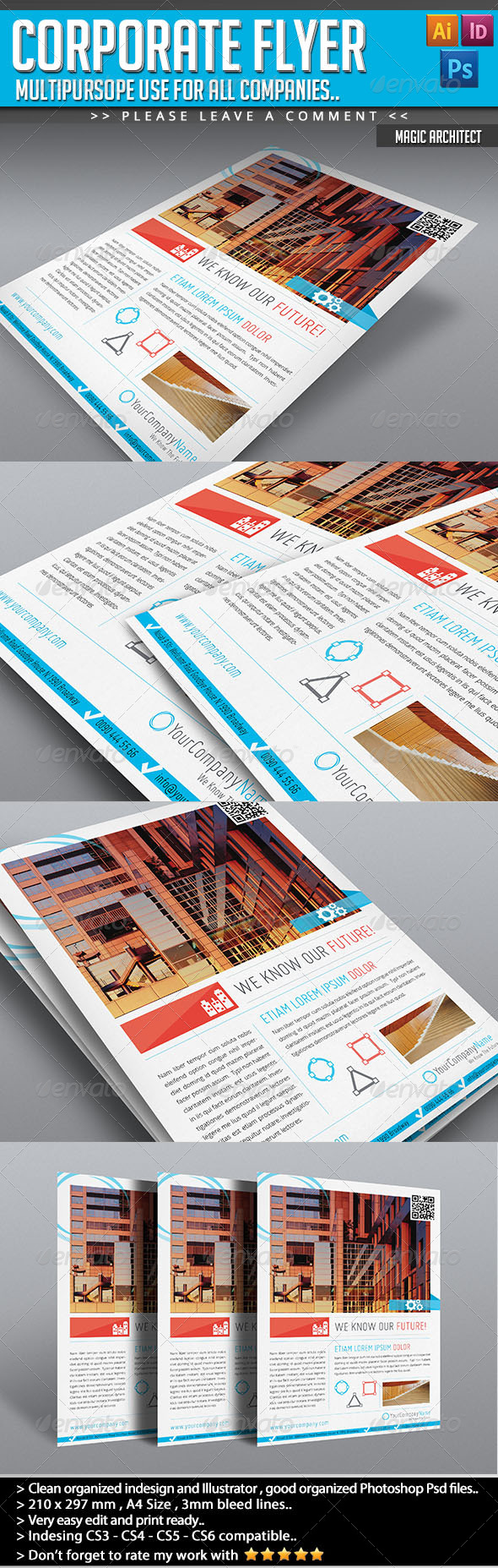 Corporate Flyer - Magic Architecture - Corporate Flyers