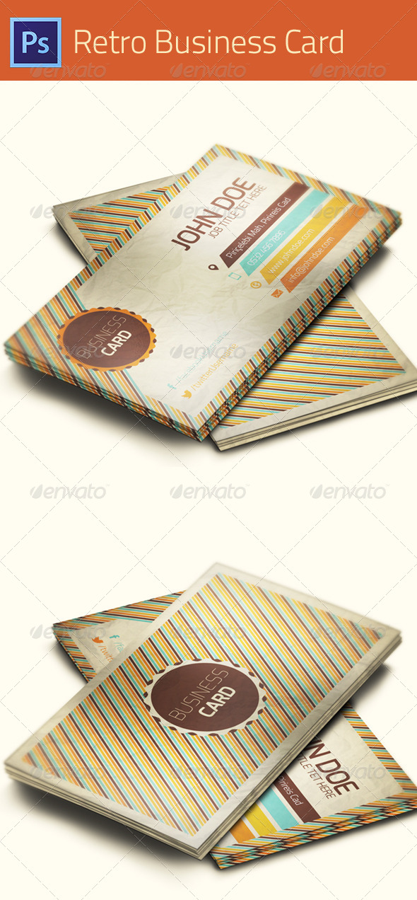 Business Card - Retro/Vintage Business Cards