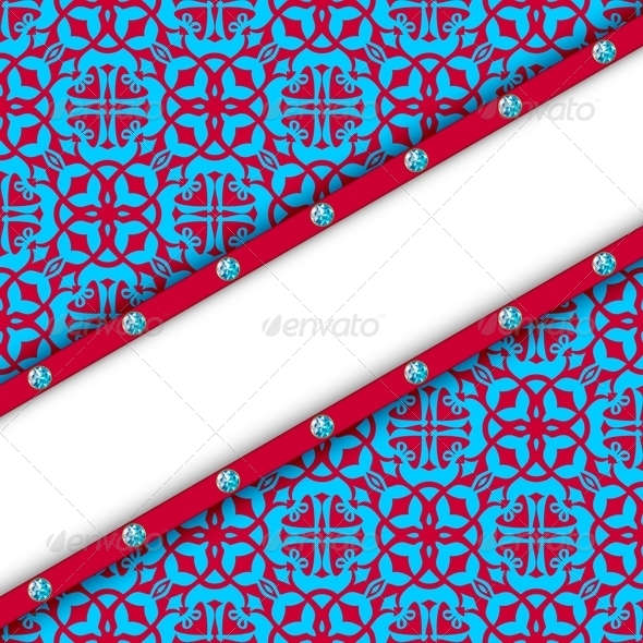 Background with Gemstones - Backgrounds Decorative