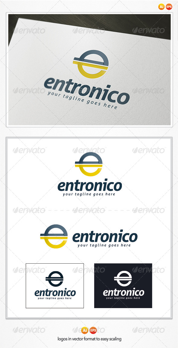 Entronico Logo - Letters Logo Templates