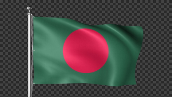 Bangladesh Flag alt