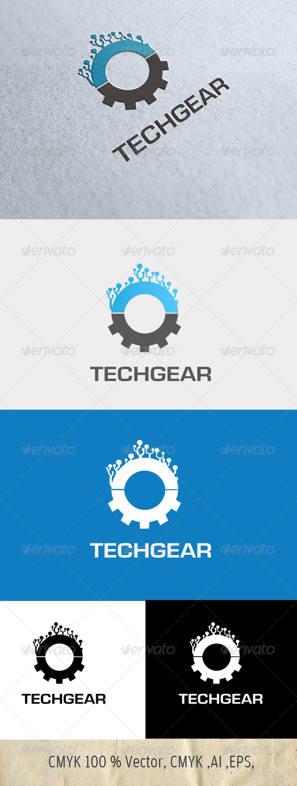 TechGear - Symbols Logo Templates