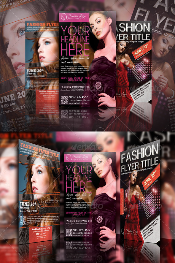 Fashion Flyer Bundle Vol.1 - Miscellaneous Events