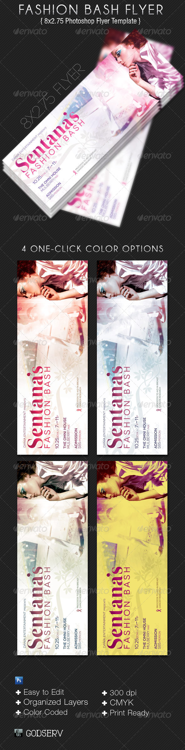 Fashion Bash Flyer Template - Events Flyers