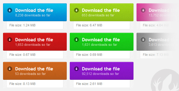 html download file button