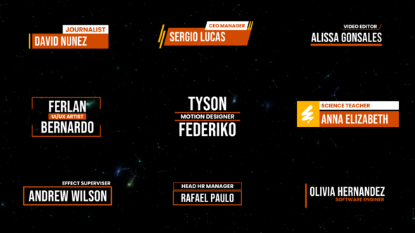 Lower Thirds broadcast-packages template preview