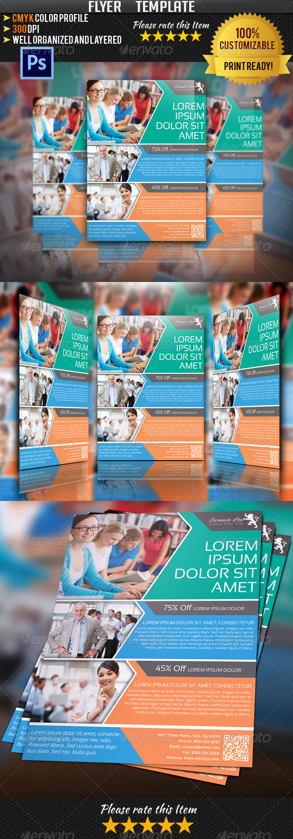 Multipurpose Flyer Template Vol.2 - Corporate Flyers