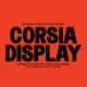 Corsia Display Font