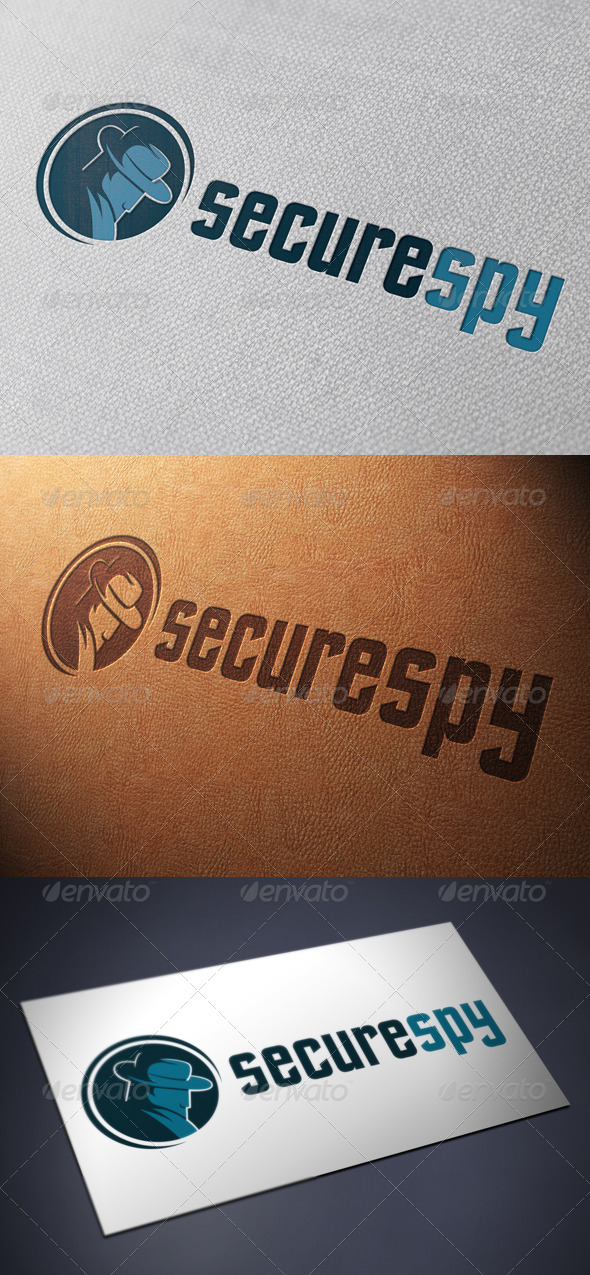Secure Spy Logo Template - Humans Logo Templates