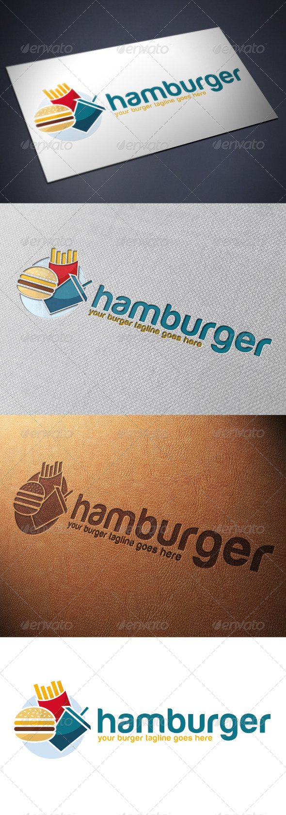 Burger Logo Template - Food Logo Templates