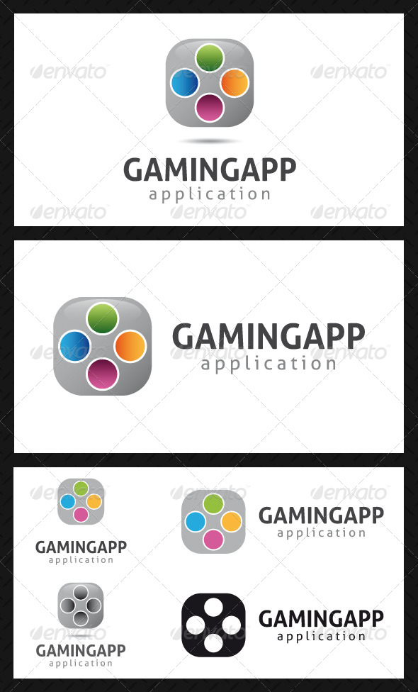Gaming App Logo Template - Objects Logo Templates