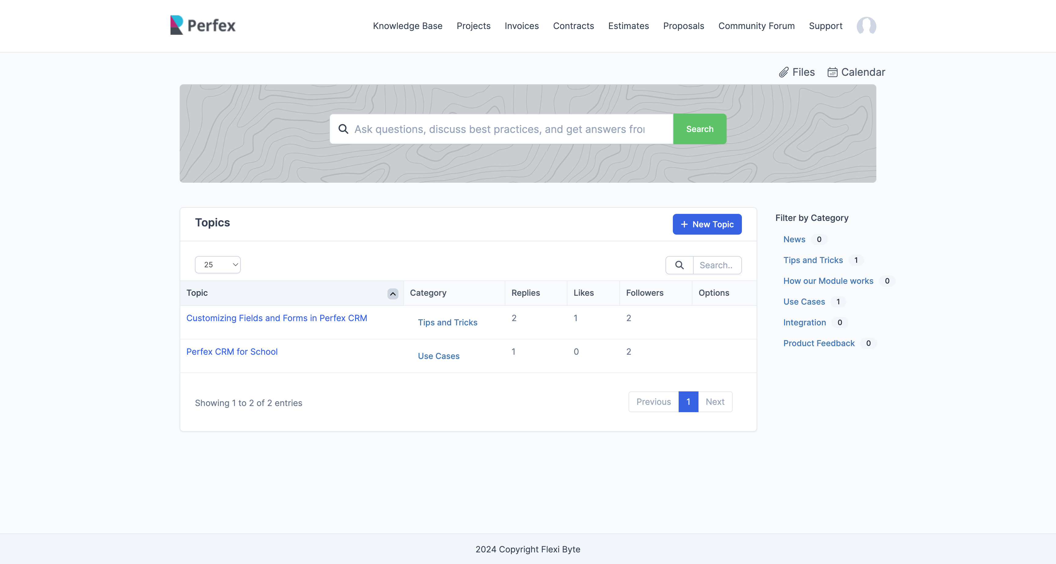 Discussion and Community Forum Module for Perfex by flexibyte88 ...