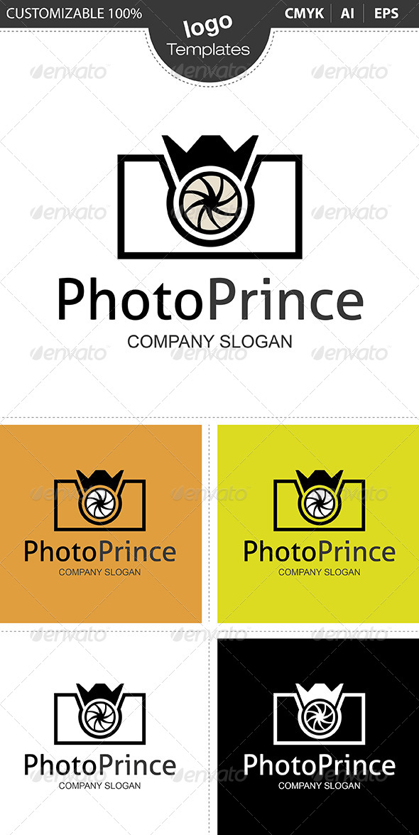 PhotoPrince Logo - Objects Logo Templates