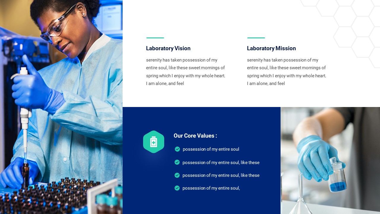 Biolabs - Laboratory & Science Research PowerPoint Template ...