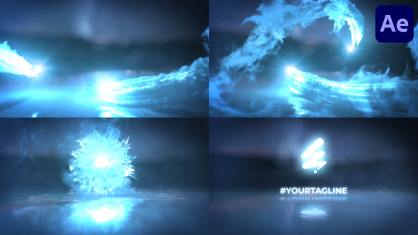 Light Dance Project for After Effects Logo Stings template preview