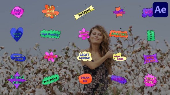 Creative Titles for After Effects Titles template preview