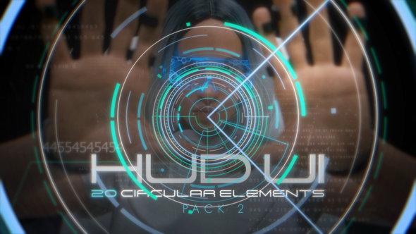 Hud UI Circular Elements - Pack 2 Elements template preview