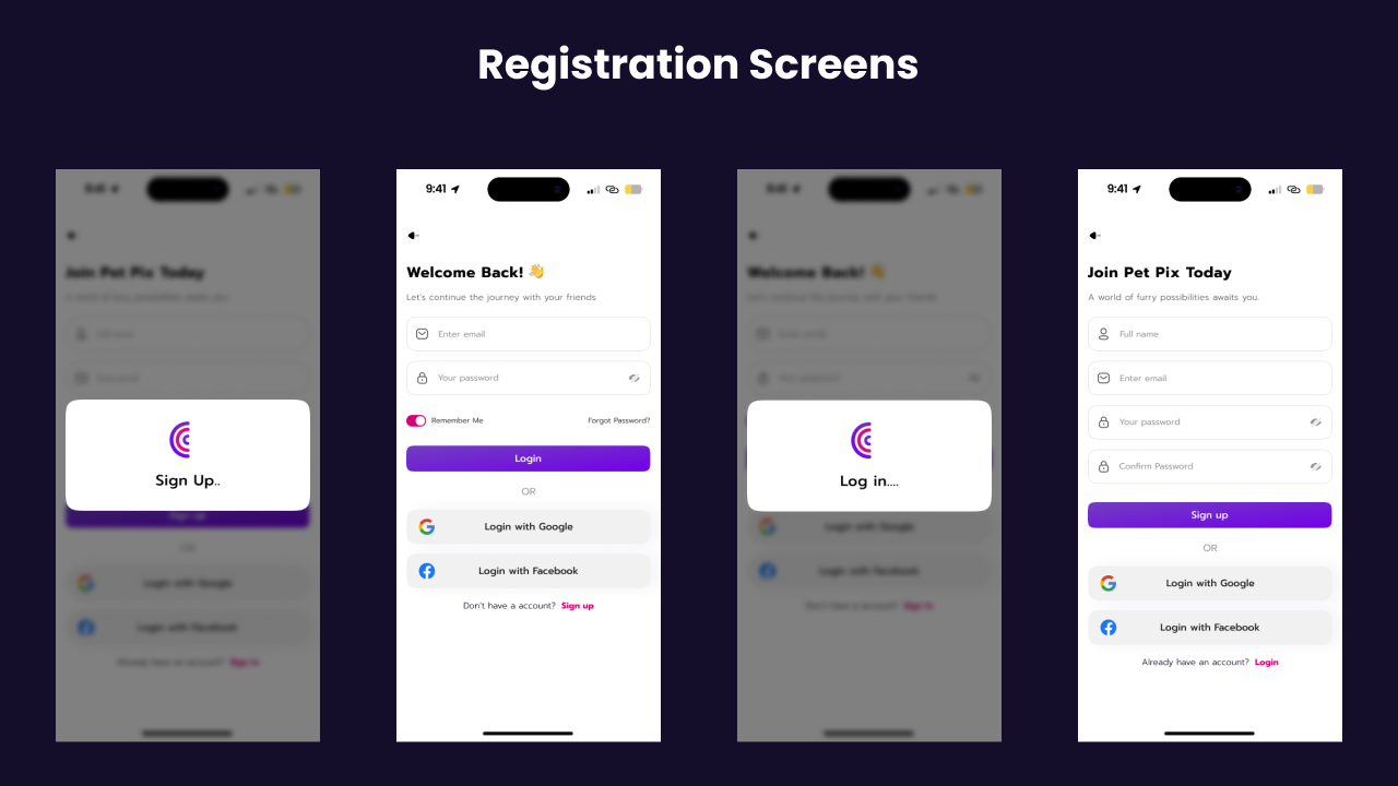 Pet Pix Pets React Native Template by codeforge0 | CodeCanyon