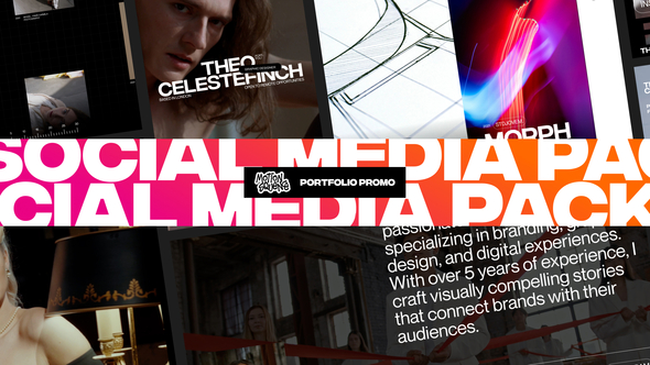 Social Media | Portfolio Promo Openers template preview