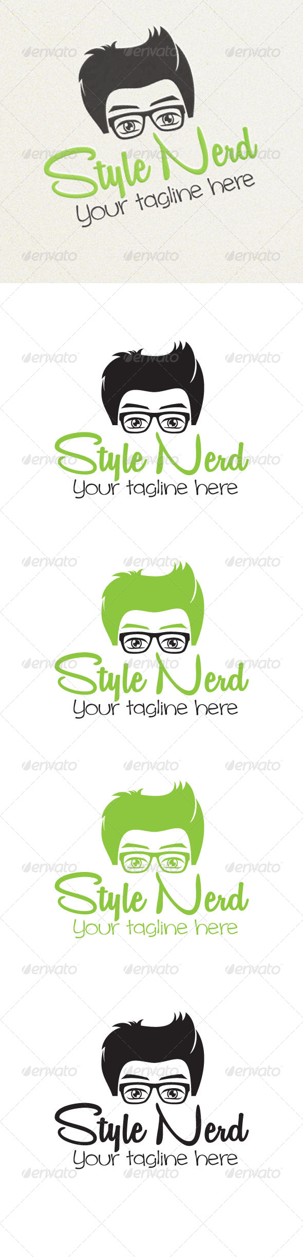 Style Nerd - Humans Logo Templates