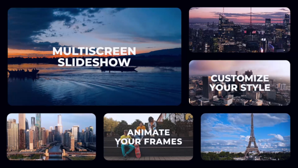 Collage Opener | Multiscreen Slideshow Openers template preview