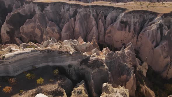 Aerial View Cappadocia Landscape alt