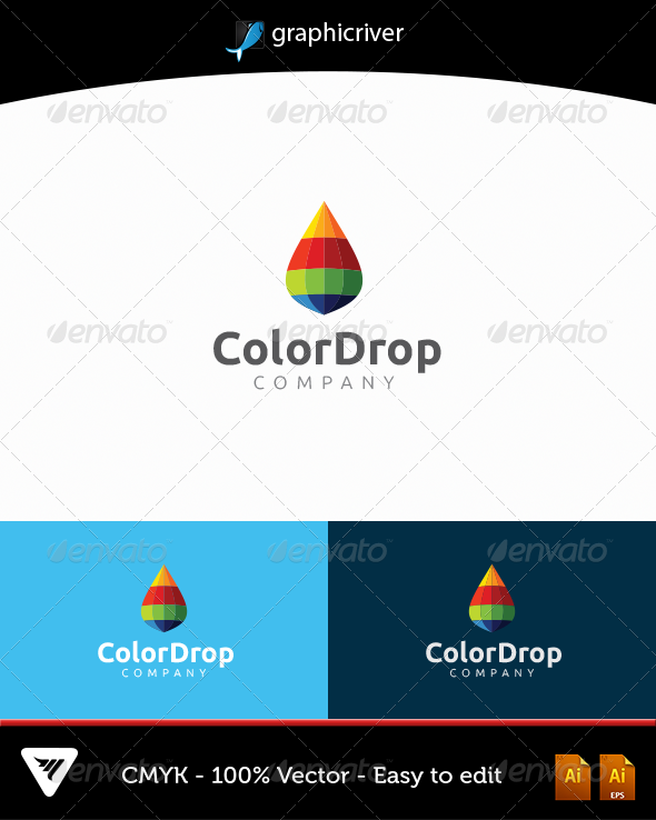 Colordrop - Logo Templates