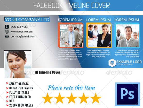 Corporate FB Timeline Cover 05 - Facebook Timeline Covers Social Media