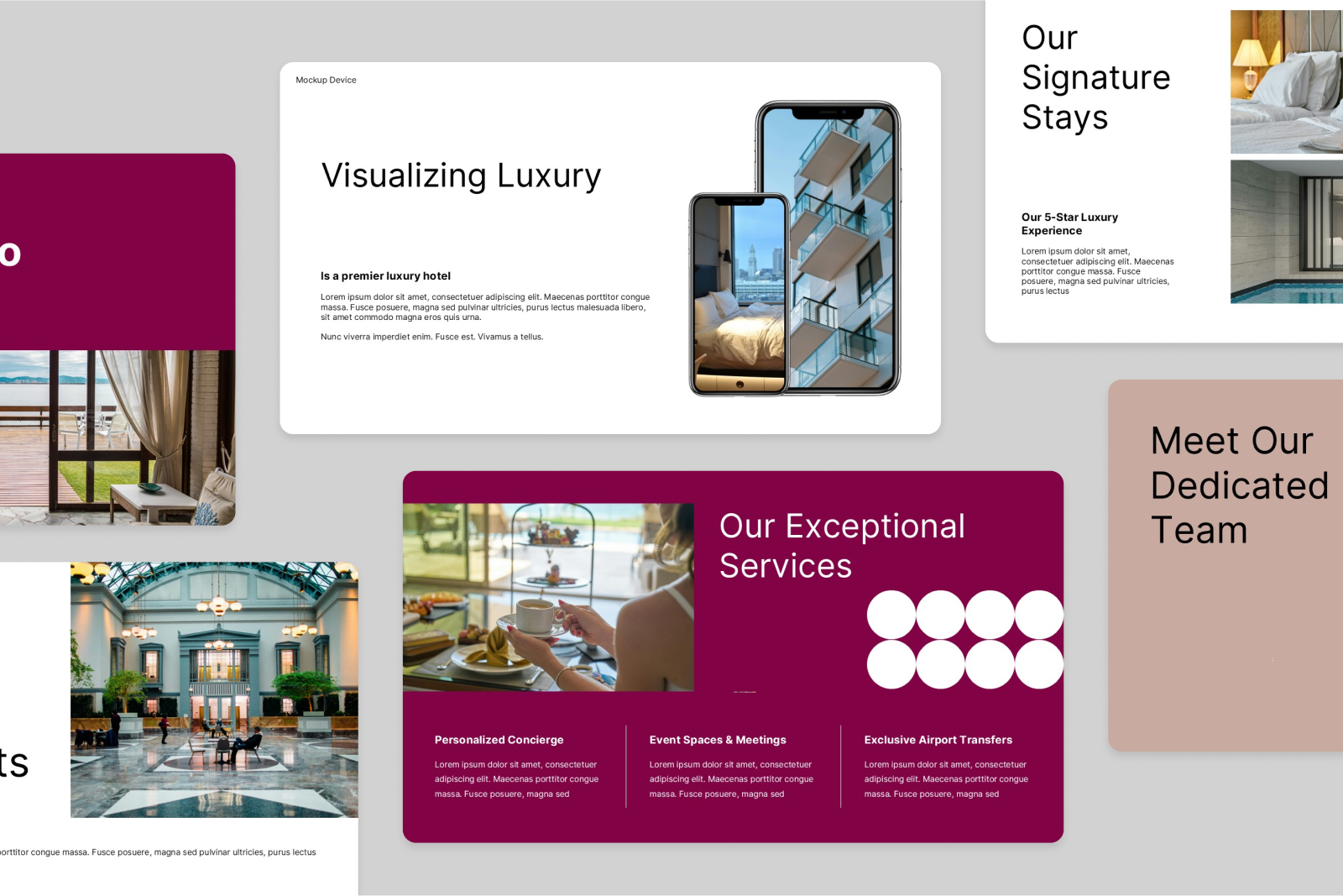 Premier Inn Powerpoint Luxury Hotel PowerPoint Presentation, Presentation Templates | GraphicRiver