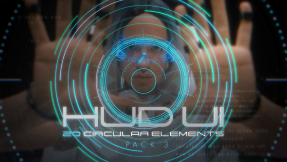 Hud UI Circular Elements - Pack 3 Elements template preview