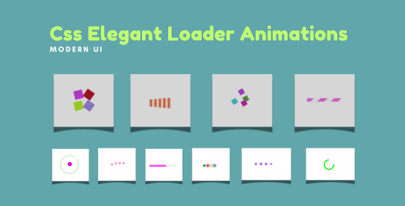 Css Elegant Loader Animations