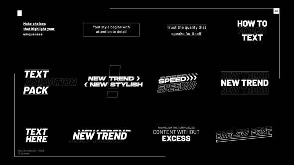 Text Animation +RGB 1.0  AE Titles template preview