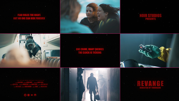 Thriller Trailer Openers template preview