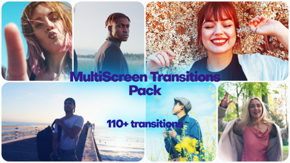 Multiscreen Transitions Pack, After Effects Project Files | VideoHive