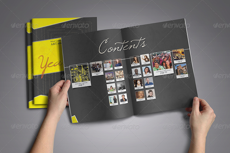 Yearbook Templates Free Download Master of Documents