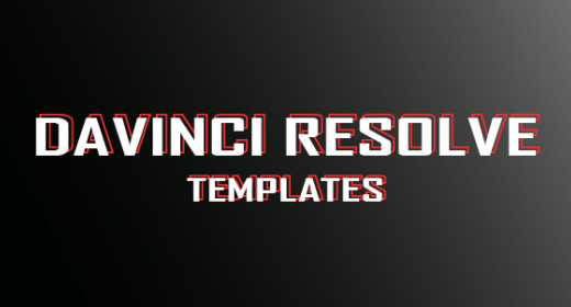 DaVinci Resolve Templates