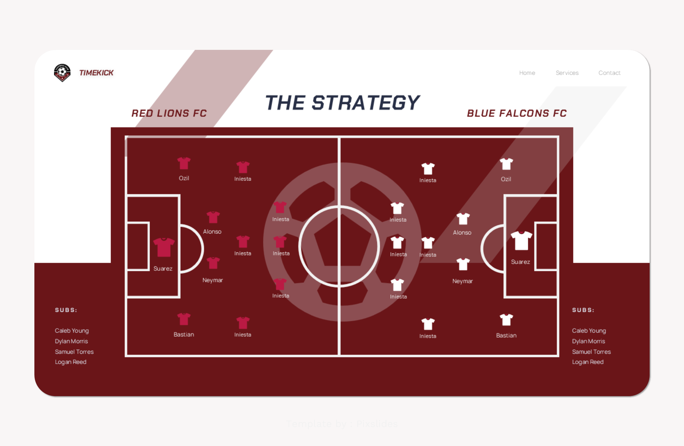 Timekick - Football Soccer Sport PowerPoint Presentation Template ...