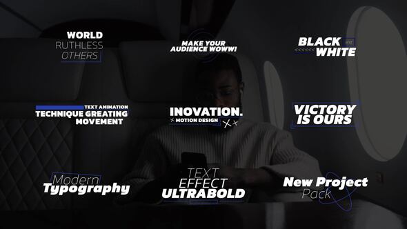 Text Animation | AE Titles template preview