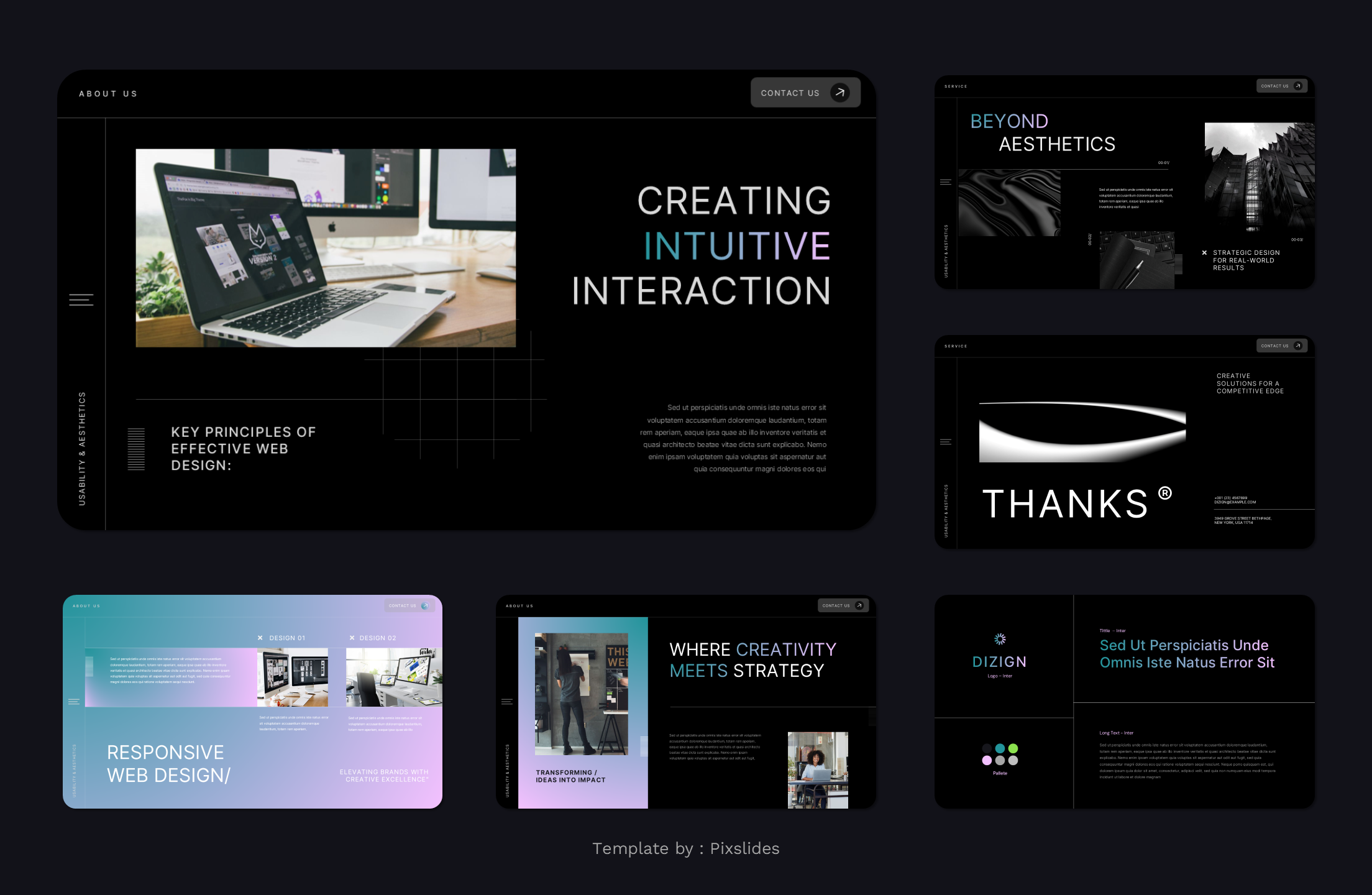 Dizign - Web Design Agency PowerPoint Presentation Template ...