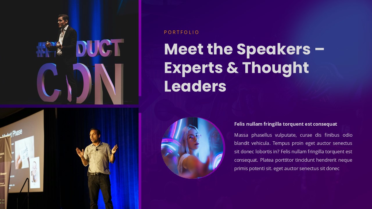 Modcon - Event & Conference Keynote Template, Presentation Templates