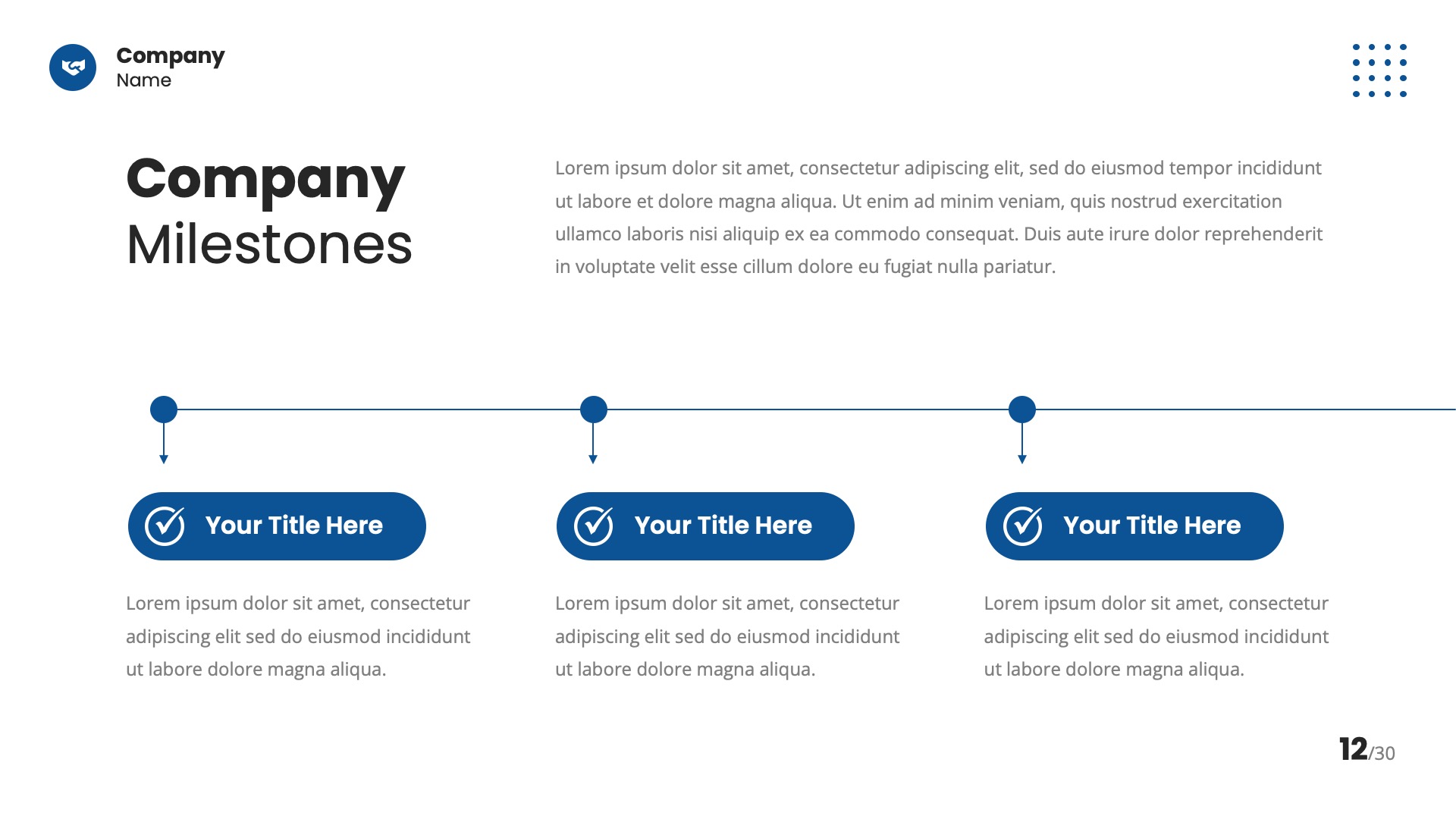 Company Profile Google Slides Template, Presentation Templates ...