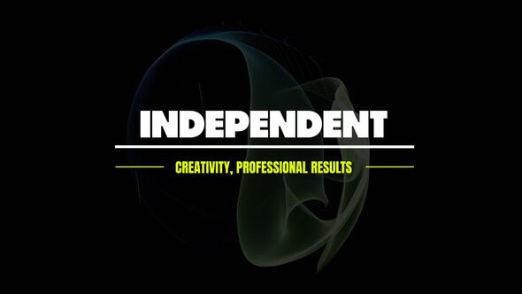 Text Animations Titles template preview